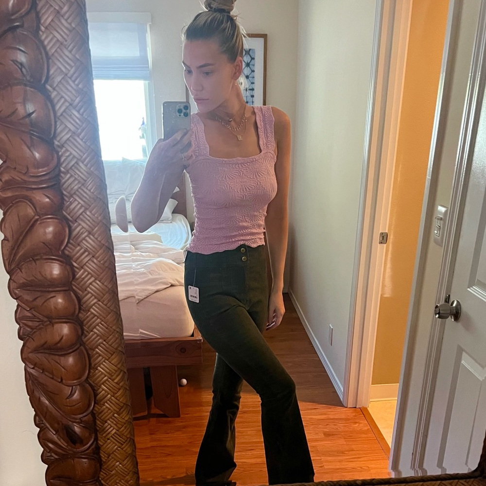 Free People Pink Tank Top